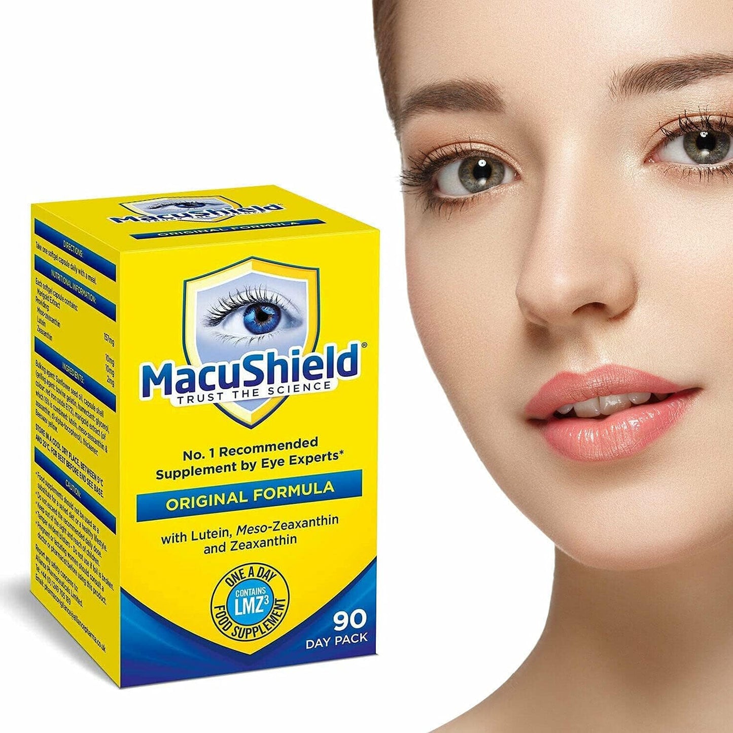 Macushield 90 Capsules (Pack of 6) by Hampton Brands - görsel 3