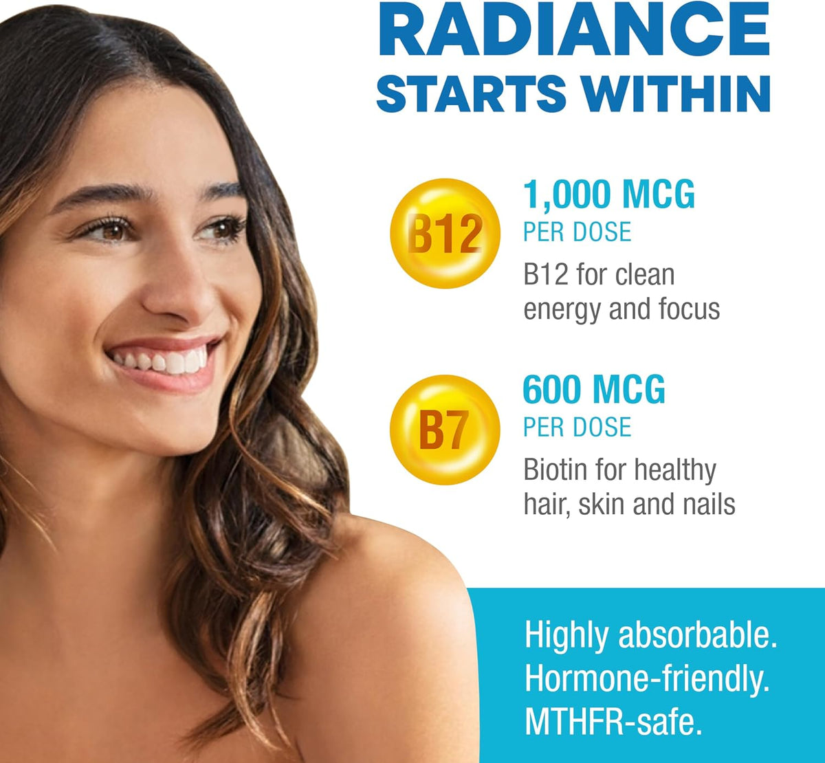 Purest Methylated Multivitamin for Men and – B-Complex: A full suite of B vitamins to keep your energy metabolism – Image 6