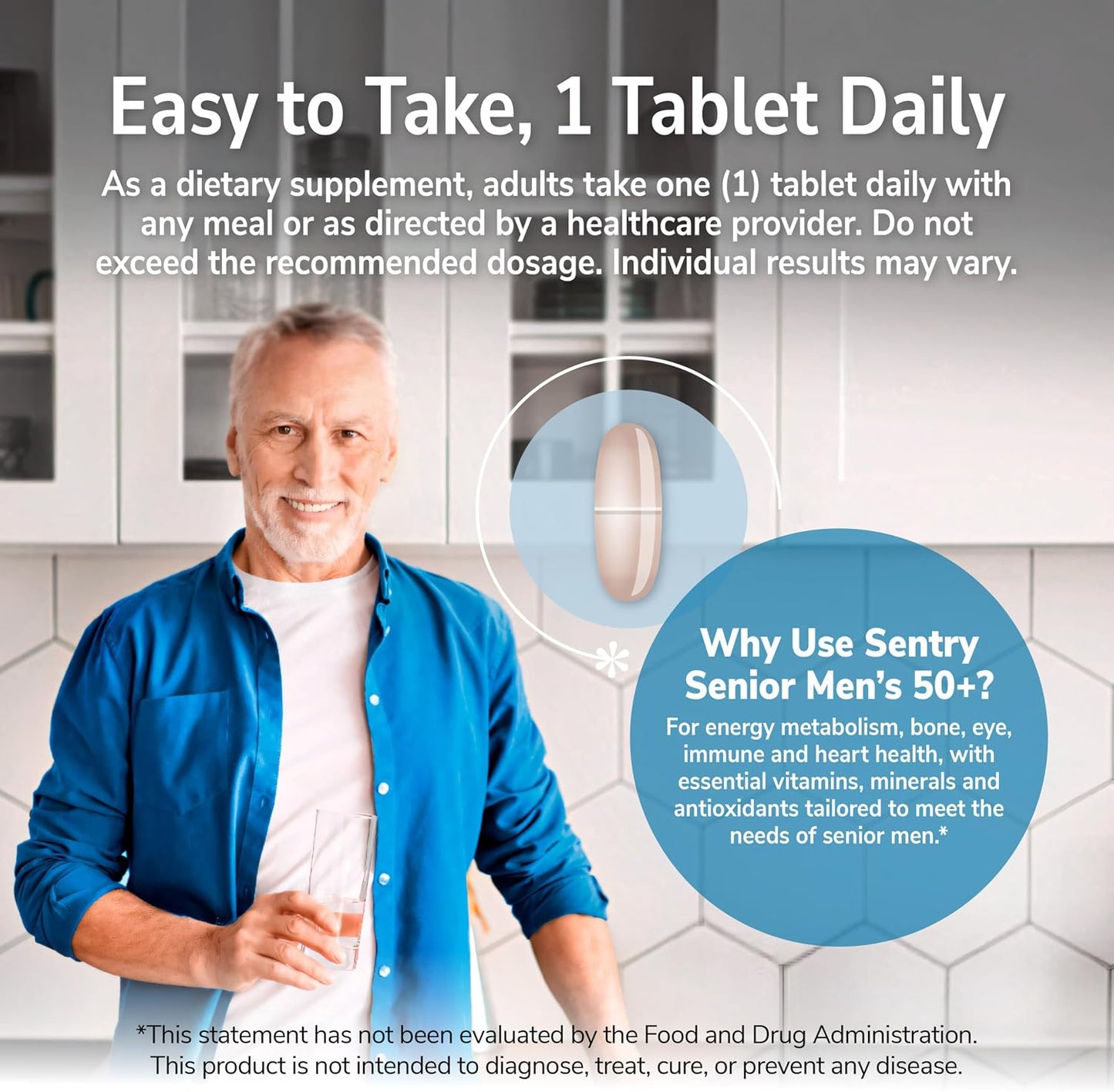 21st Century Sentry Senior Men 50Plus Tablets - görsel 6