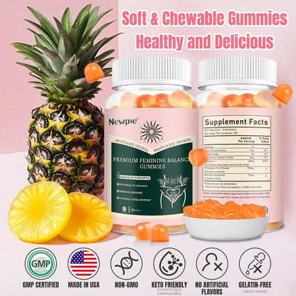 SUWENY Pineapple Gummies for Women's – – Digestive Wellbeing: Bacillus coagulans is known to support gut health, – Image 7