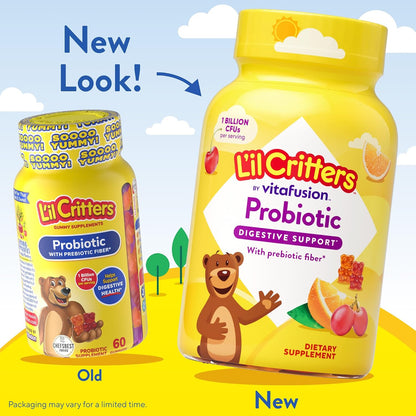 L'il Critters Kids Probiotic Gummies – 60 Gummies – Image 4