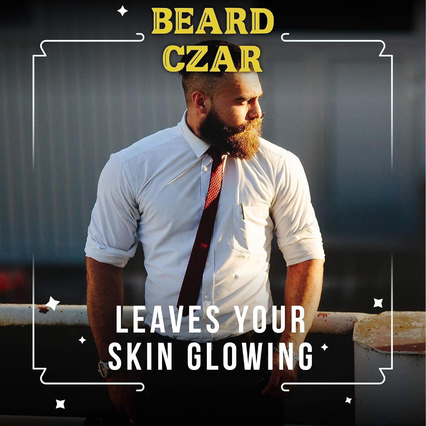 The Beard Czar Facial Hair Complex – Men's Beard Growth Supplement with Biotin & B Vitamins, 60 Capsules - görsel 5