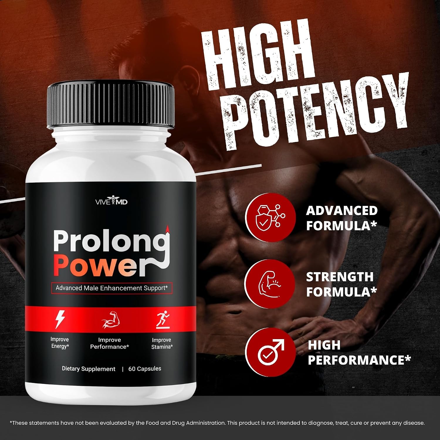 Prolong Power Pills, Prolong Power Supplement Capsules, ProlongPower Capsules, Prolong Power Advanced Formula, Prolong Power All-Natural Support Formula, ProlongPower Pills Reviews (60 Capsules) - görsel 4