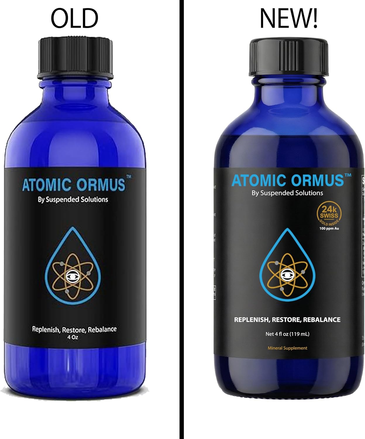 Suspended Solutions Liquid Monoatomic 24k Gold ORMUS – 4oz - görsel 2