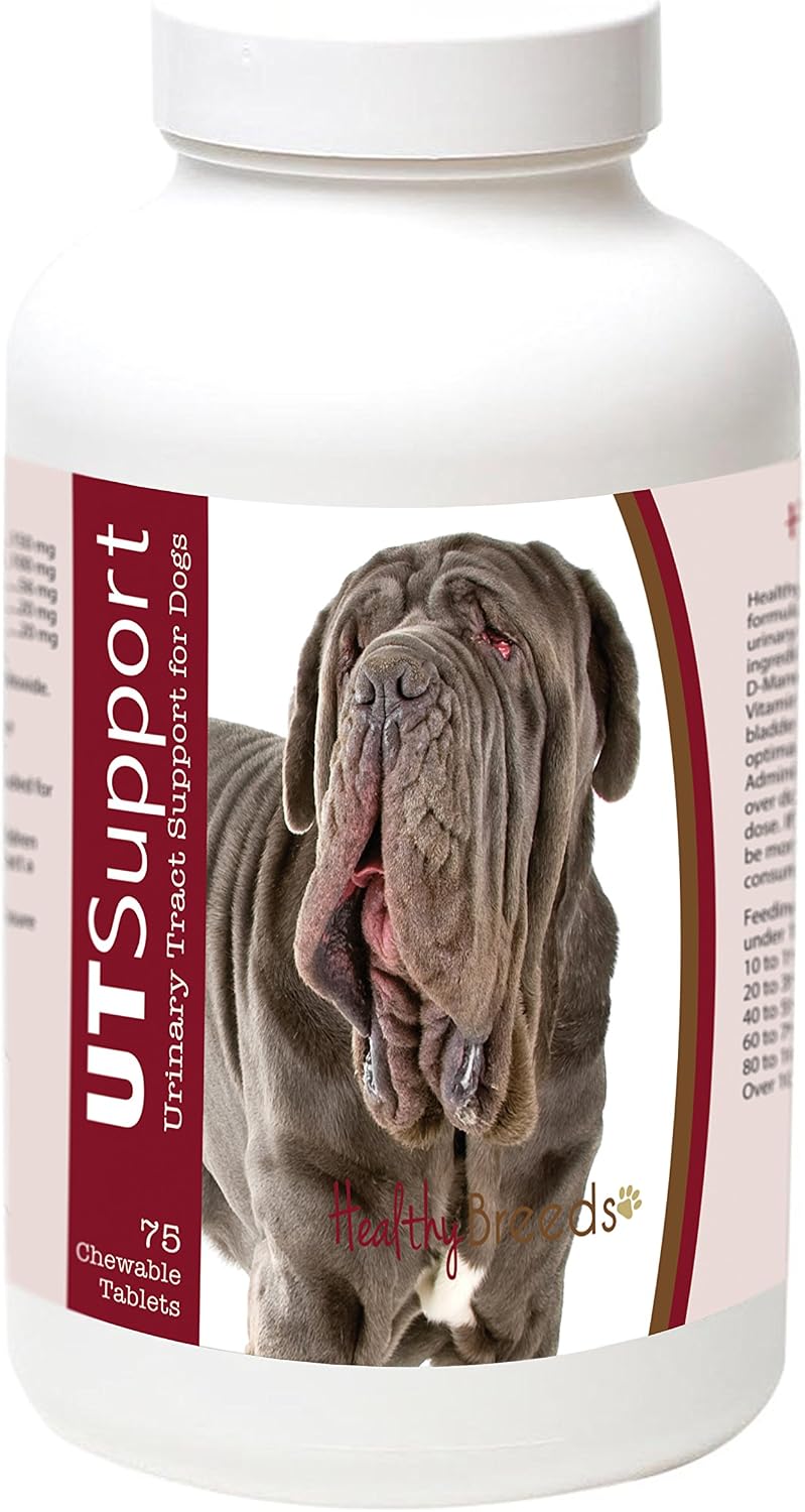 Healthy Breeds Neapolitan Mastiff Cranberry Chewables - Urinary Tract Support - 75 Count - görsel 1