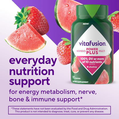 vitafusion Power Plus Women's’s Multivitamin – Vitamin C: An antioxidant that helps keep your immune system in top – Image 2