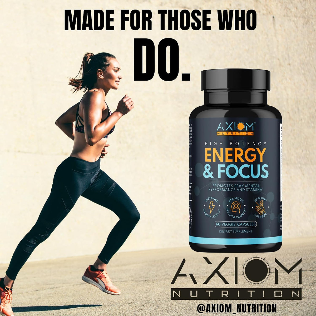 Energy and Focus - Extra Strength 200mg – Lion's Mane Mushroom Extract (485 mg): A popular nootropic that may – Image 2
