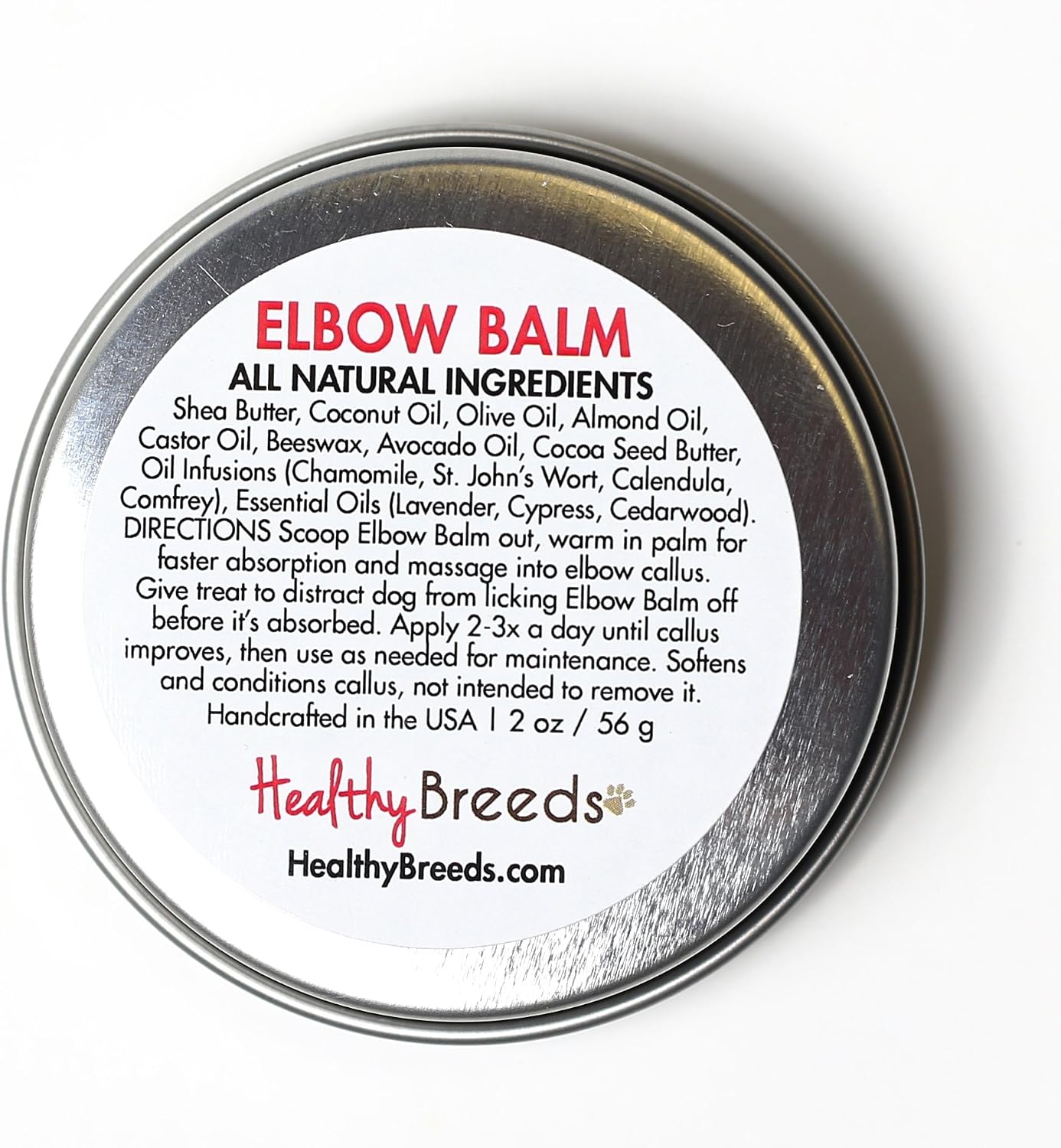 Healthy Breeds Bernese Mountain Dog Elbow Balm 2 oz - görsel 2