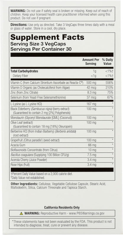 SOLARAY ImmuFight™ Immune Defence Support, 90 VegCaps
