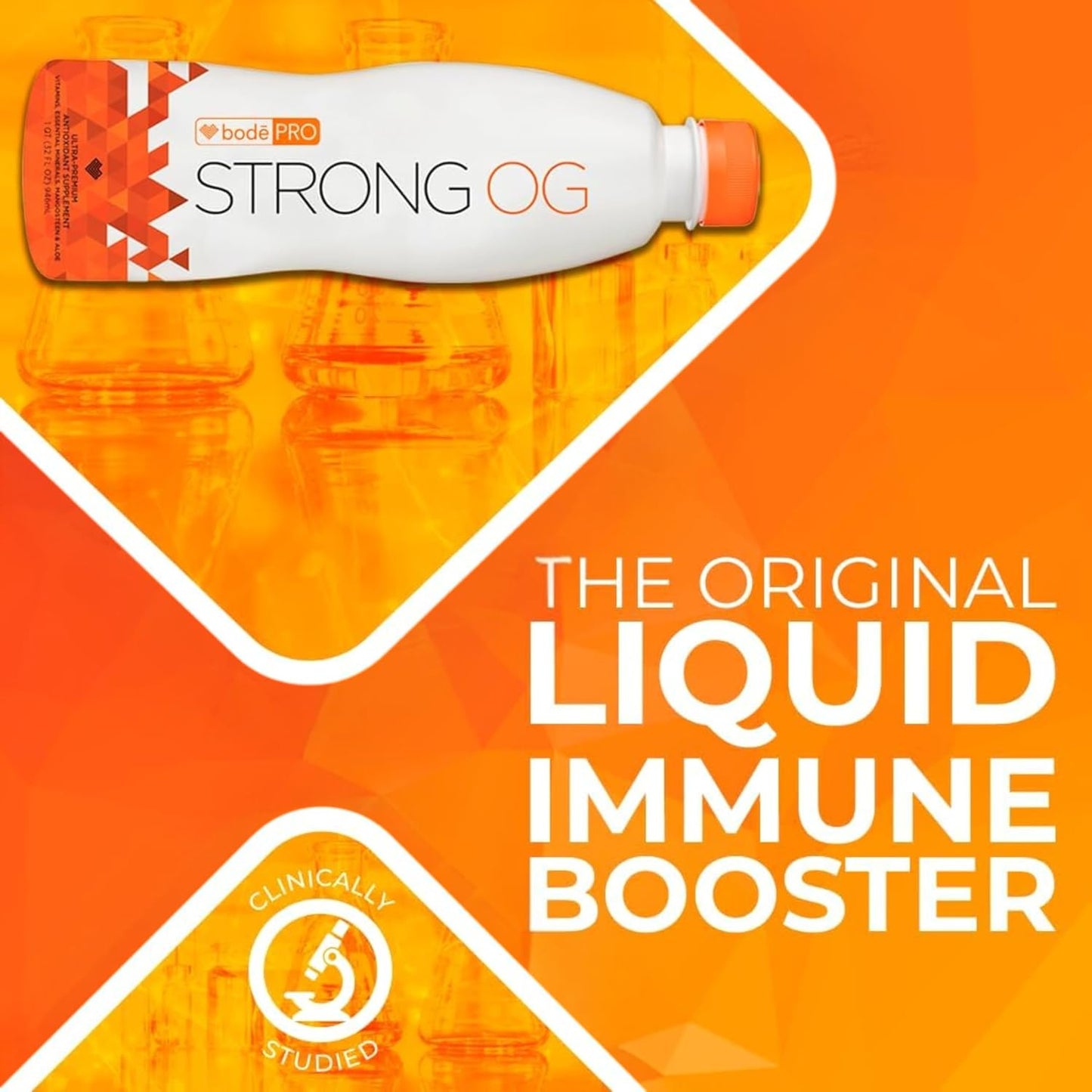 BodePRO Strong OG Liquid Antioxidant Supplement - Vitamins & Minerals, 950 mL - görsel 5