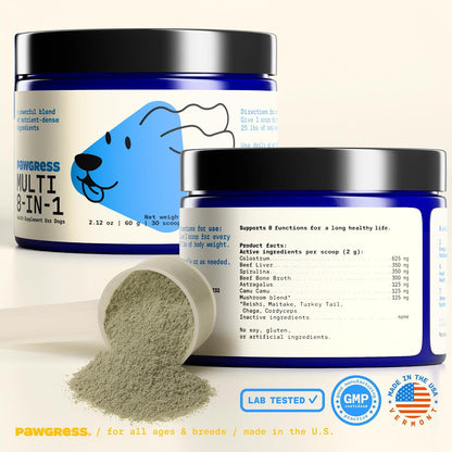 8-in-1 Dog Multivitamin – 100% Natural – Ingredient Quality : Look for wholefood ingredients without fillers, – Image 7