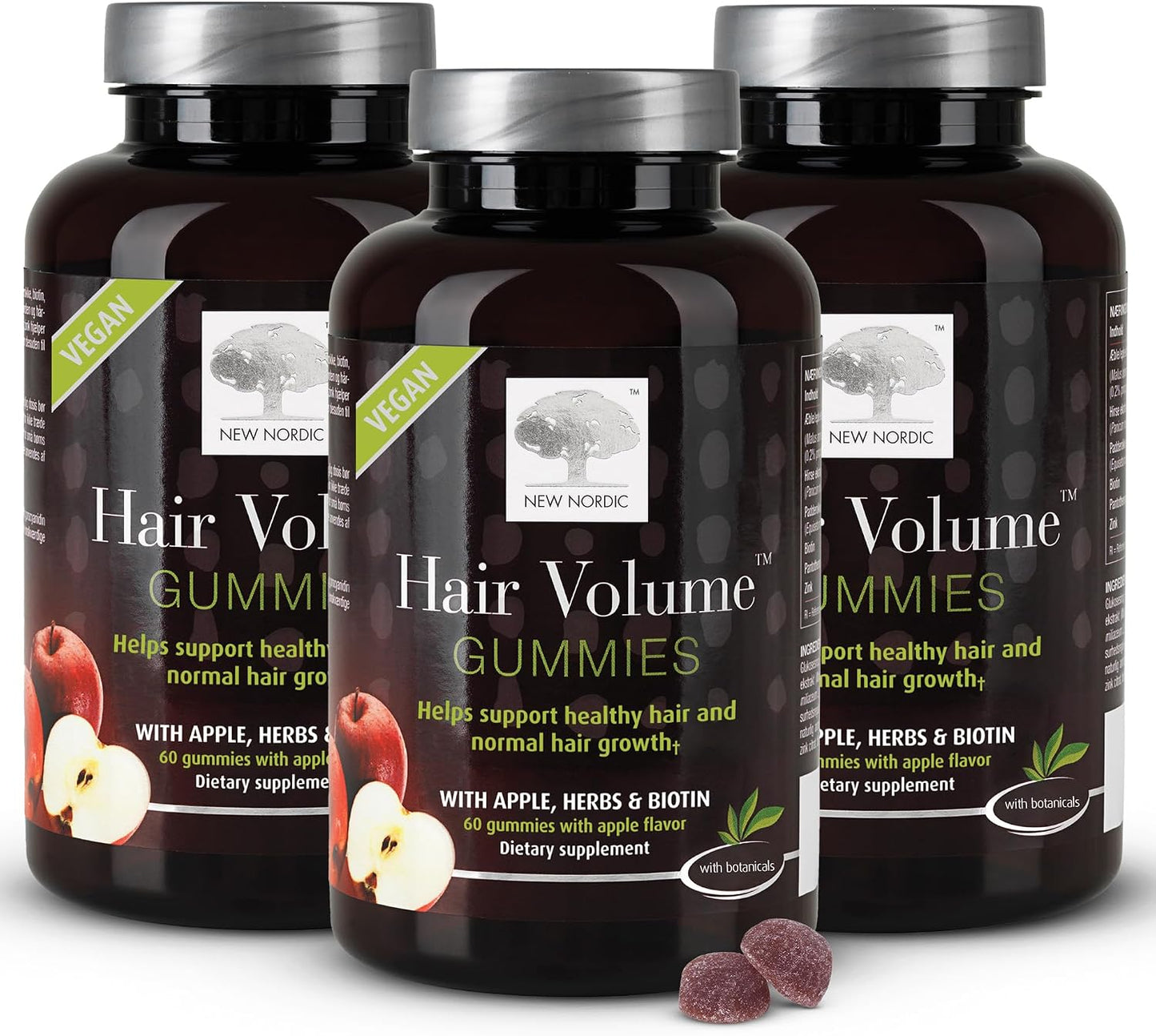 NEW NORDIC Hair Volume Daily Biotin Support Gummies - görsel 10