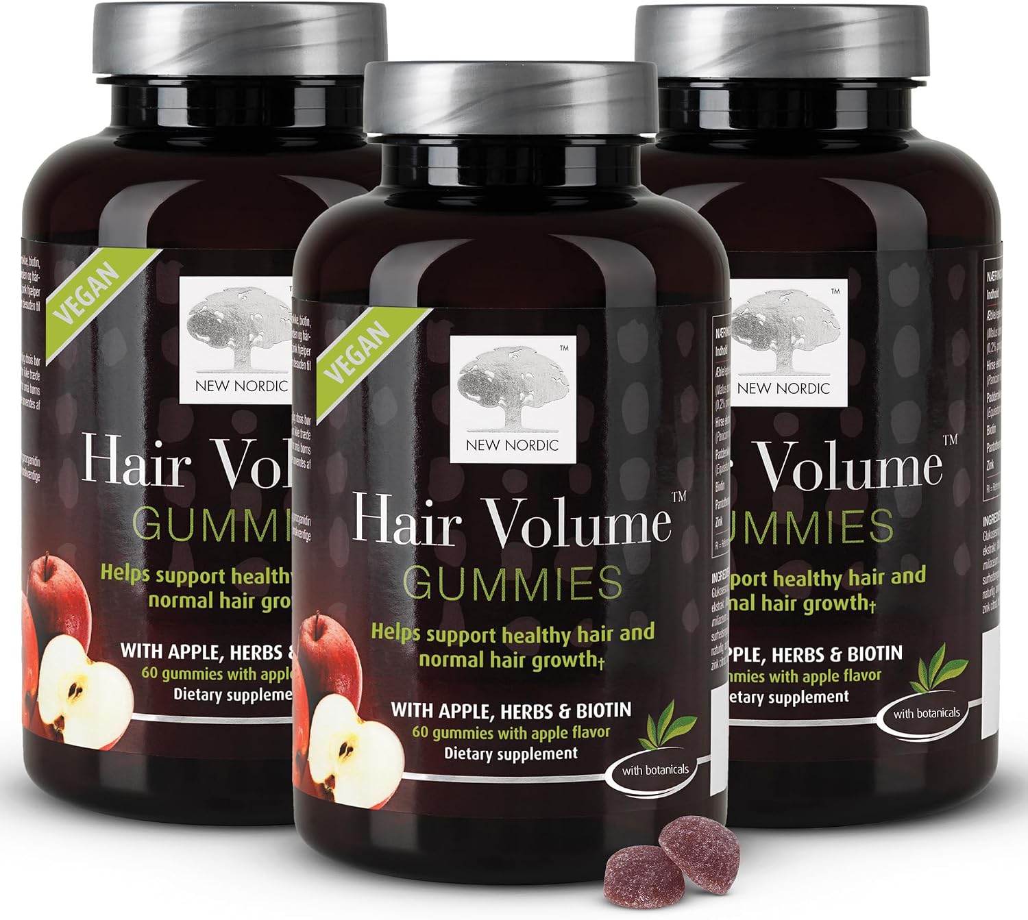 NEW NORDIC Hair Volume Daily Biotin Support Gummies - görsel 10