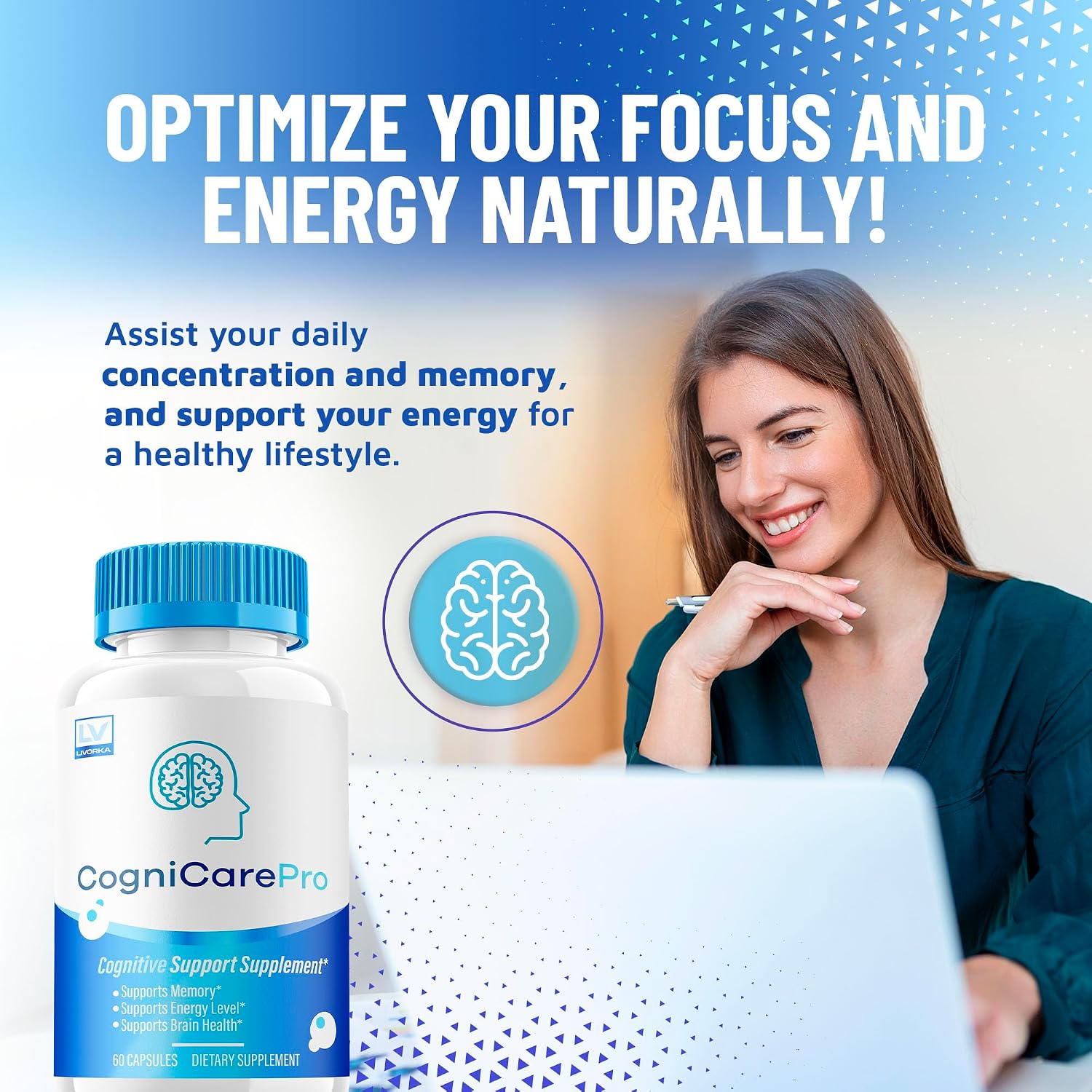 Cognicare Pro Capsules – Advanced Formula Multivitamin (5-Pack, 300 Capsules) - görsel 2