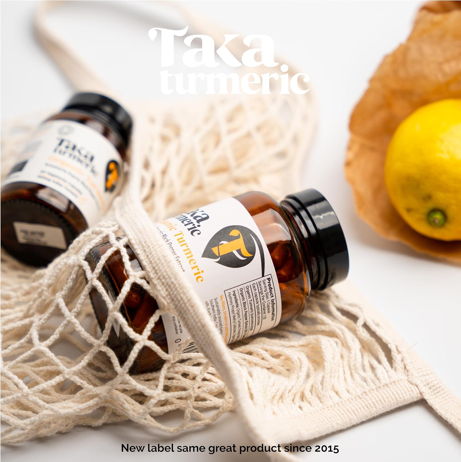 Turmeric & Black Pepper Extract 60 Capsules - görsel 6
