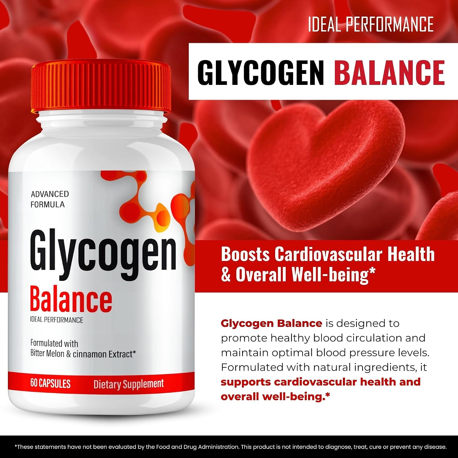 Glycogen Balance Advanced Blood Formula Capsules – Maximum Strength, 2 Pack - görsel 4