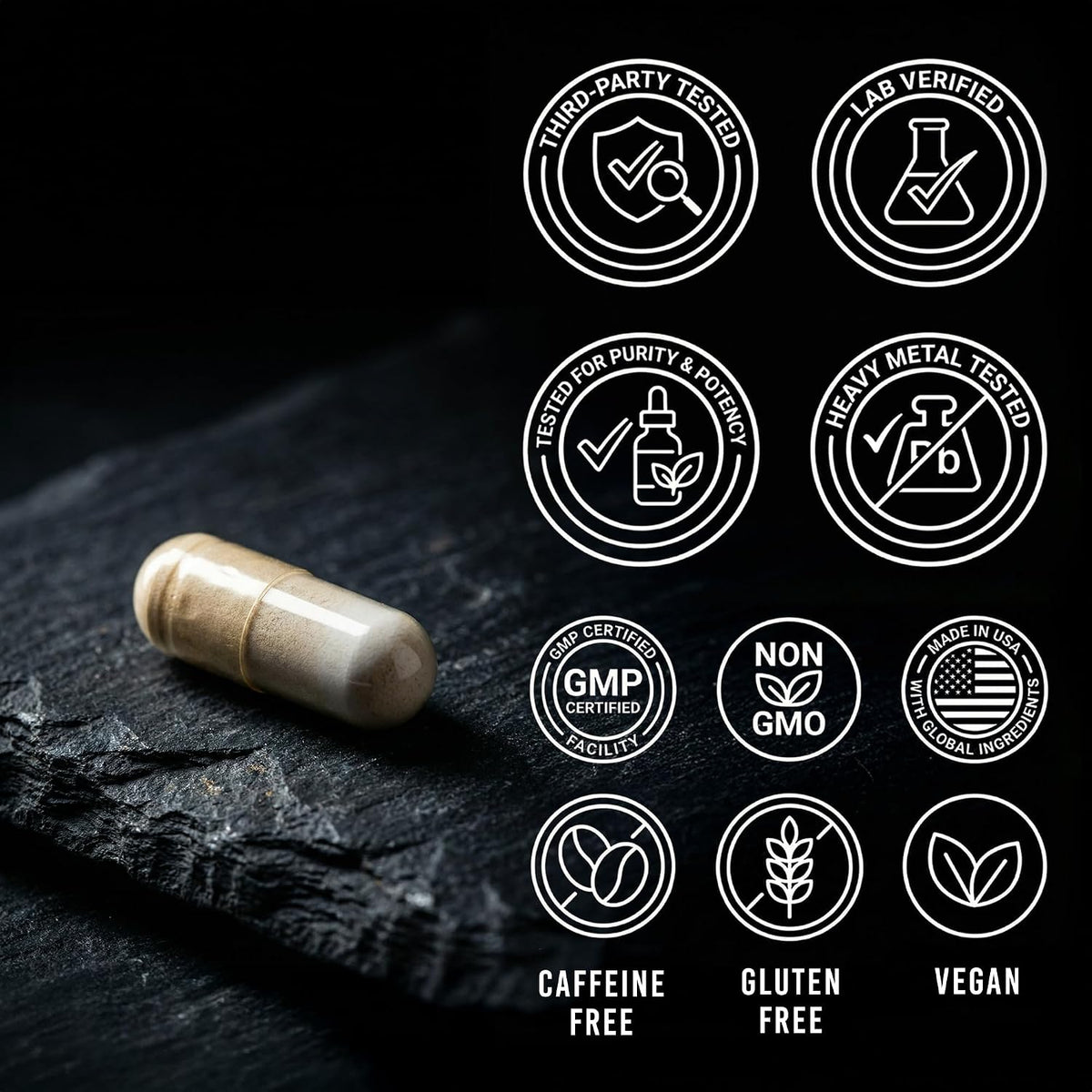 FOG OFF Brain Fog Supplement – Focus Pills – Phosphatidylserine: Maintains cell membrane integrity and aids neuron – Image 5