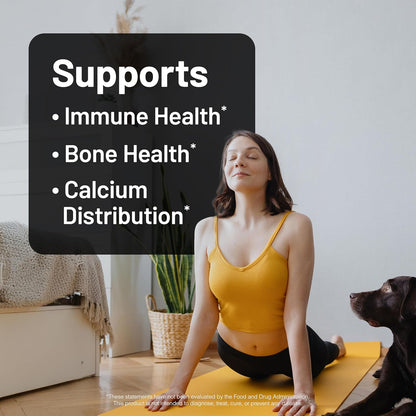 NatureWise Vegan Vitamin D3 + K2 with Organic Coconut MCT Oil - 5000 IU D3 + 100 mcg K2 - 30 Soft-gels