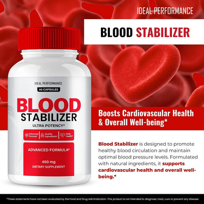 Blood Stabiliser Advanced Blood Formula – May help maintain healthy blood pressure levels already within normal – Image 4