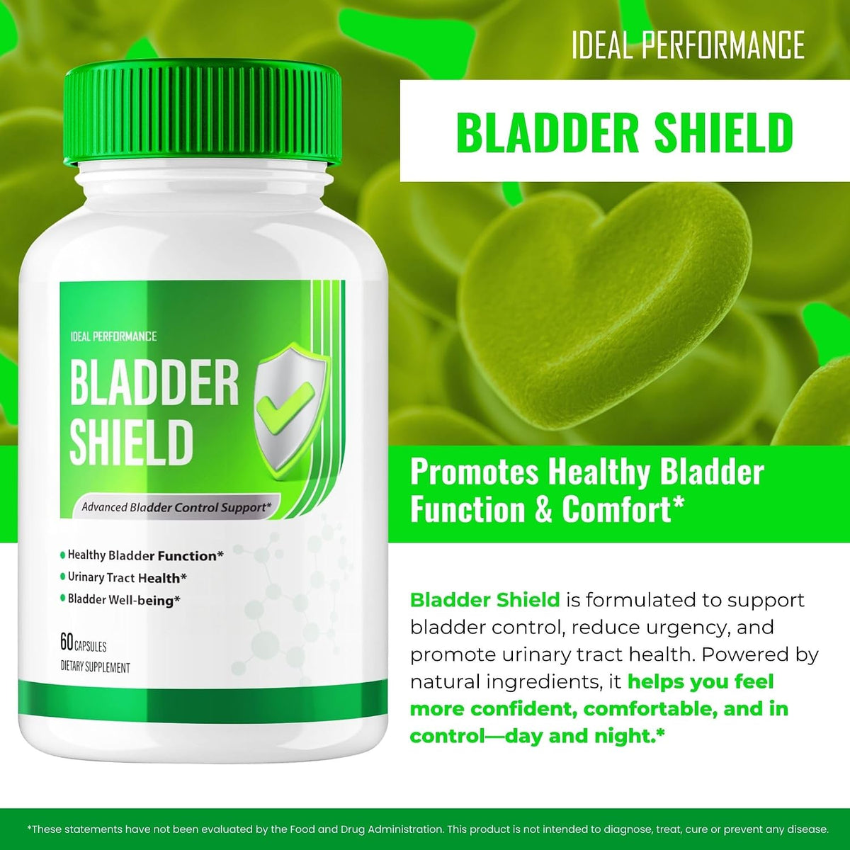 Bladder Shield Capsules - Advanced Bladder Control Support Supplement (60 Capsules) – Image 4