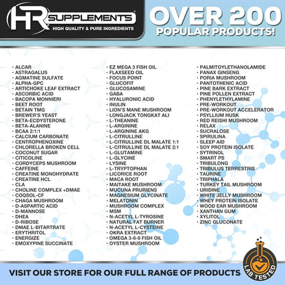 Harvest Naturals Palmitoylethanolamide (PEA) Capsules – 400mg per Serving, 180 Capsules
