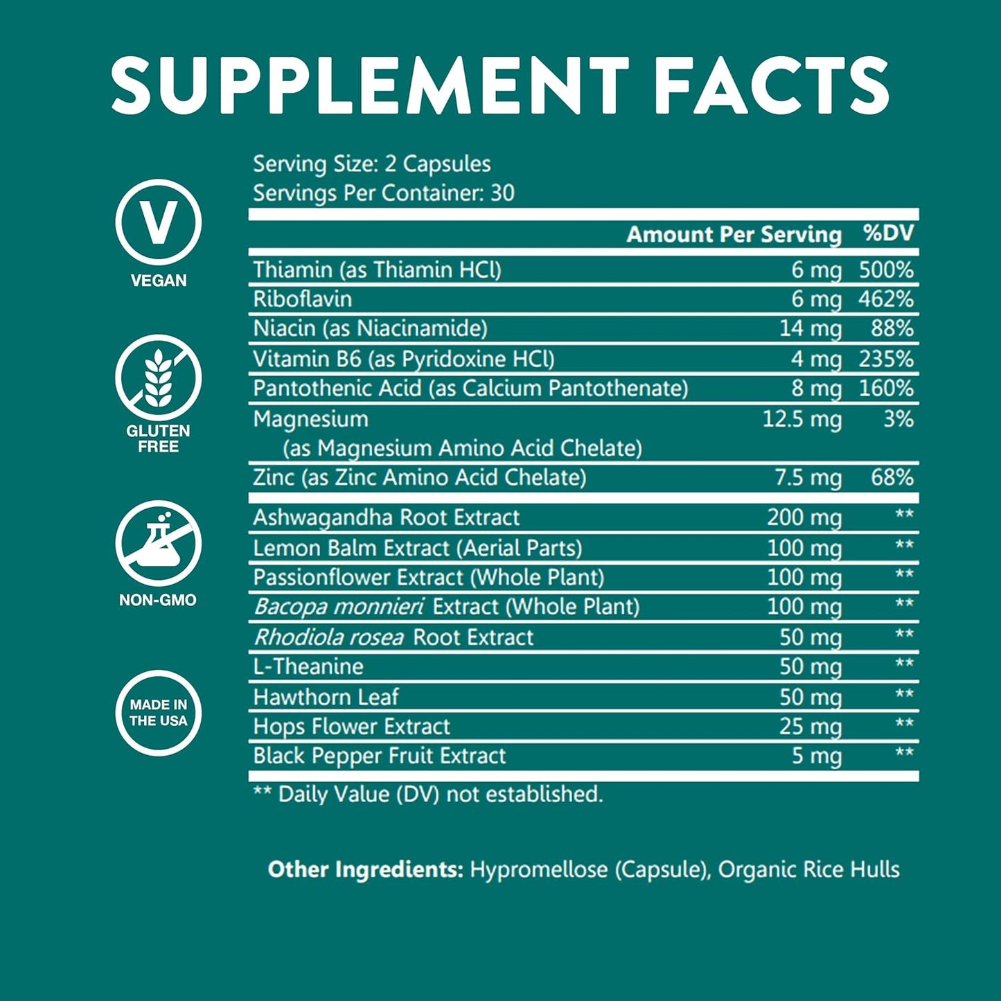 WellPath Zen Stress Relief Supplement + Mood Support - görsel 4