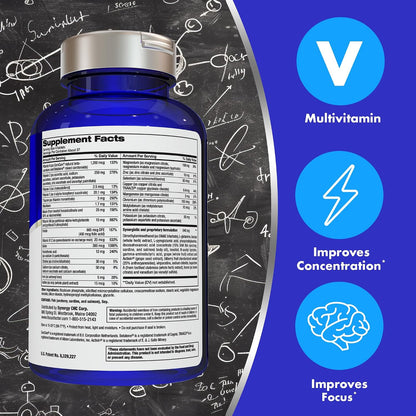 Focussed Factor Nutrition for The Brain – Memory & Concentration Supplement, 150 Tablets