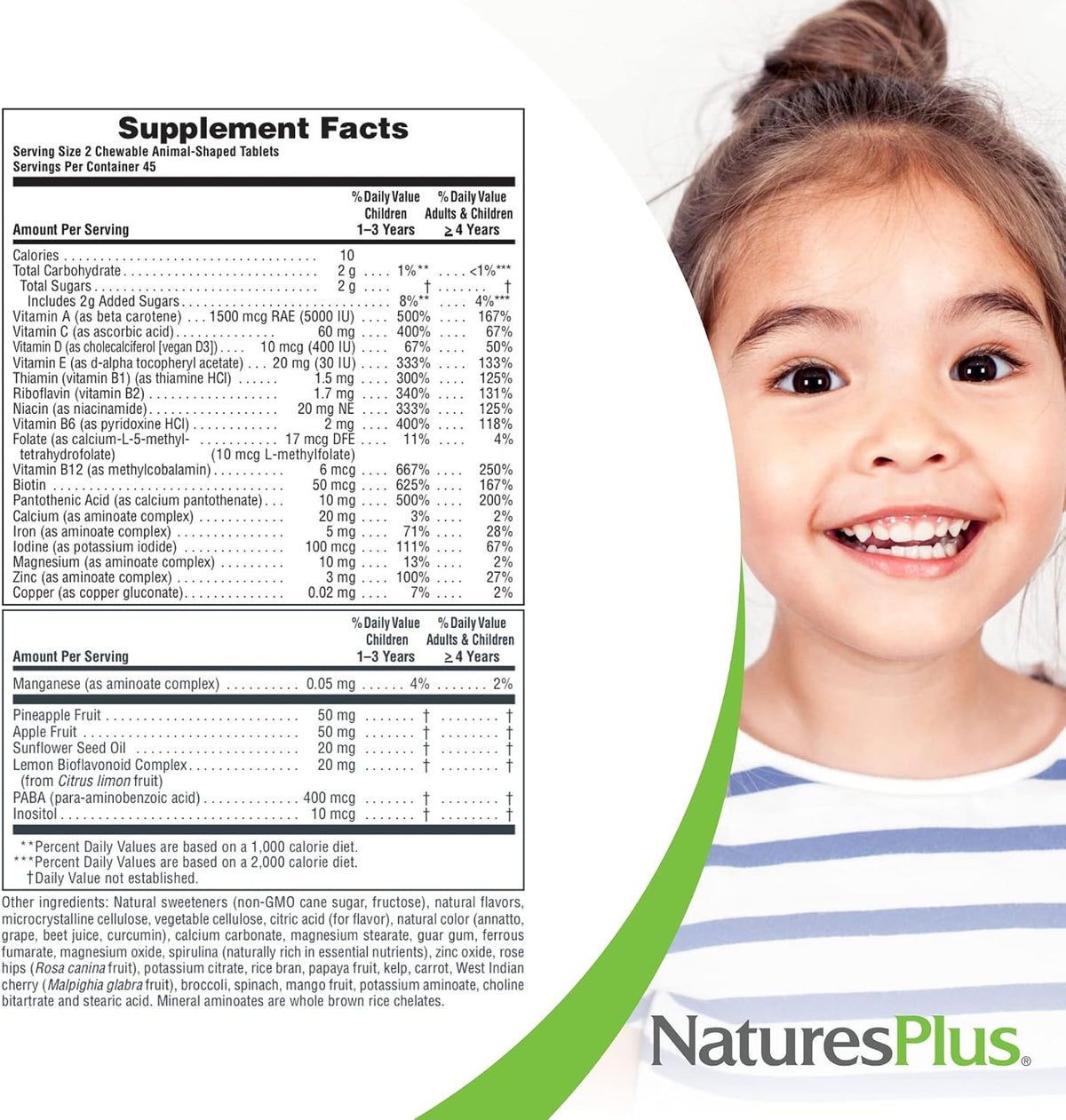NaturesPlus Animal Parade Children's – Whole foods – provide natural phytonutrients and enzymes – Image 6
