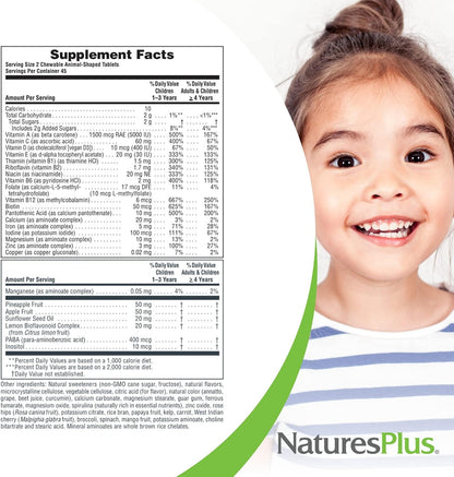 NaturesPlus Animal Parade Children's – Whole foods – provide natural phytonutrients and enzymes – Image 6