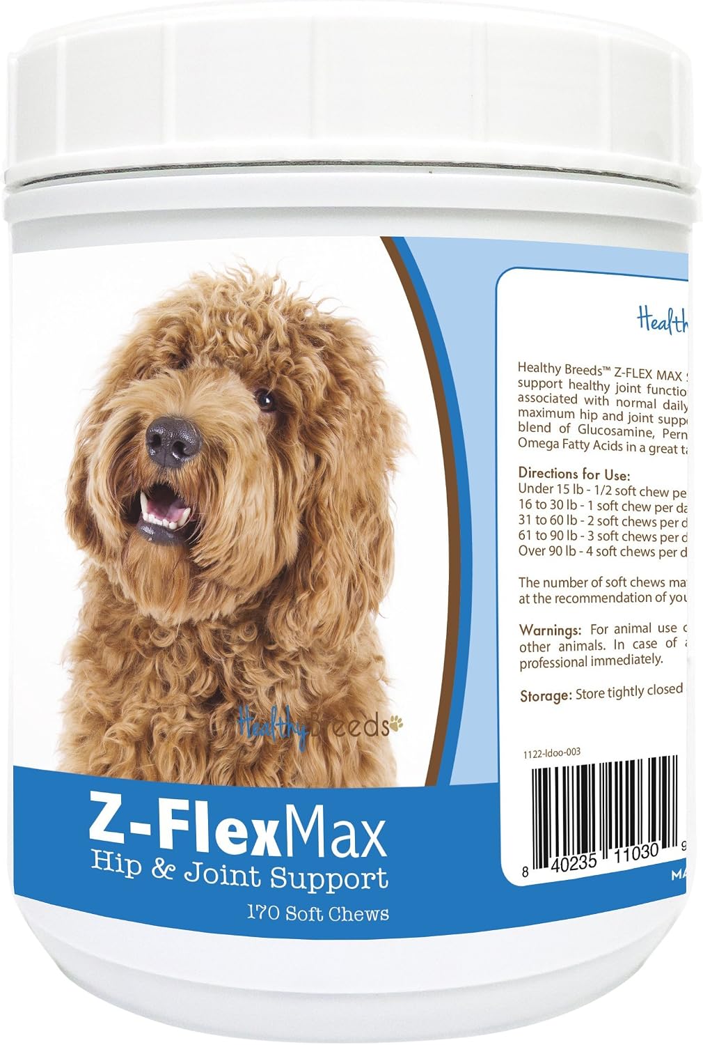 Healthy Breeds Beagle Z-Flex Max Hip and Joint Soft Chews, 170 Count – Image 4