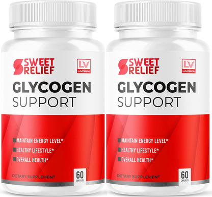 Sweet Relief Capsules (2 Pack) - 120 Count – People with active lifestyles who need consistent energy. – Image 1