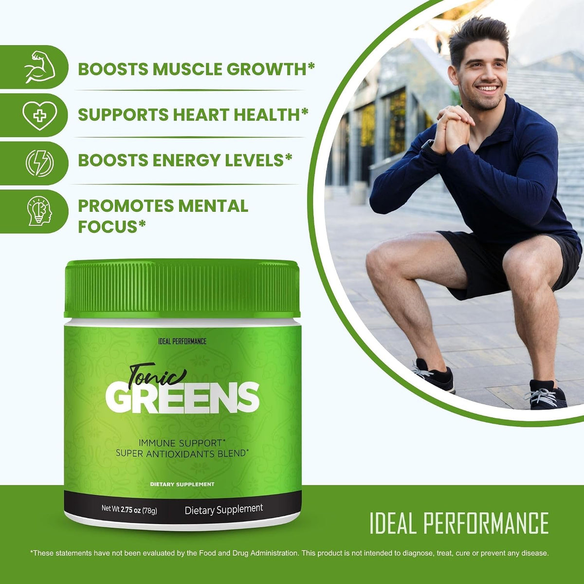 Tonic Greens Powder Vitamin Supplement – – BCAAs : Leucine, isoleucine, and valine in a 2:1:1 ratio are standard – Image 5