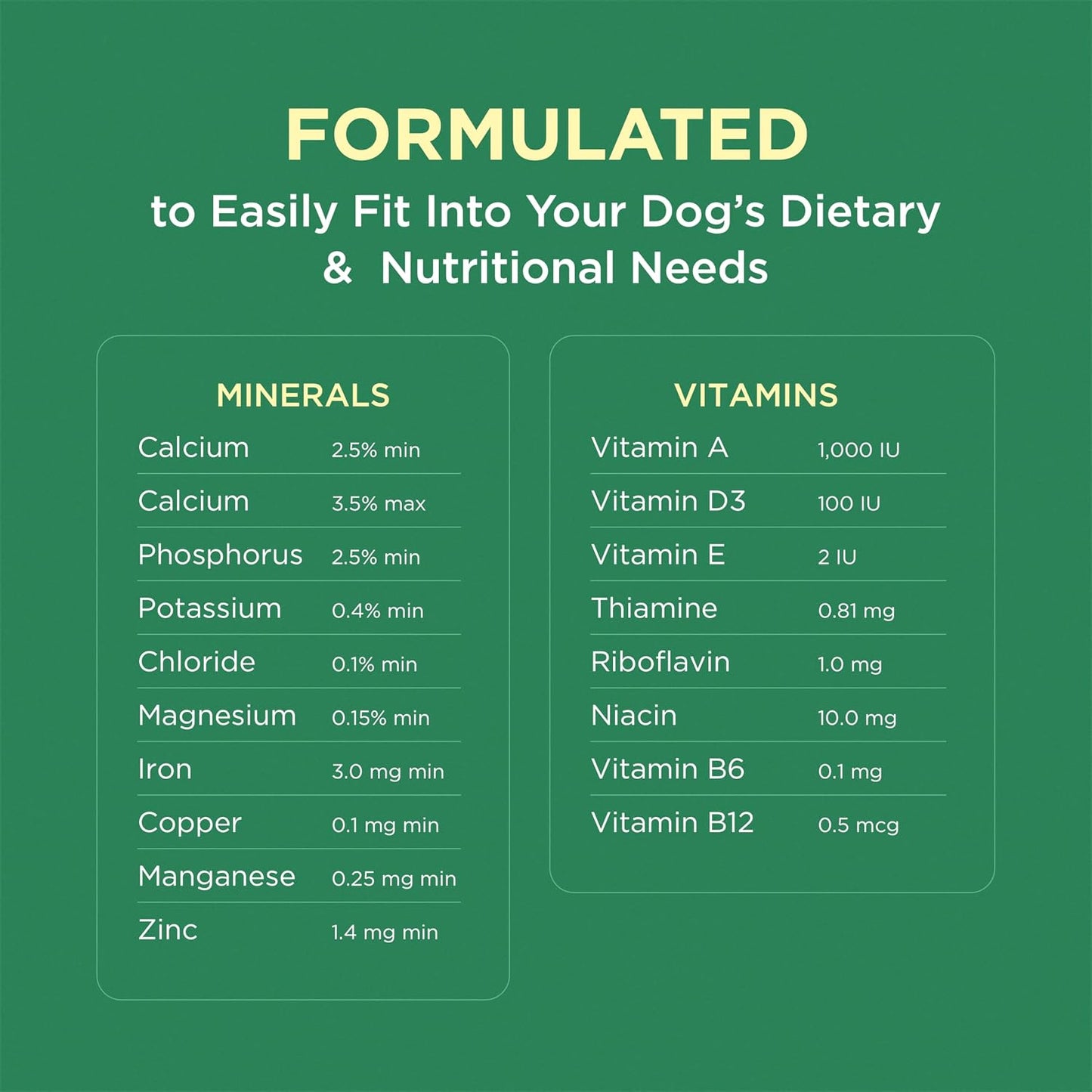 Pet-Tabs Multivitamin and Mineral Supplement for Dogs - 180 Chewable Tablets - görsel 6