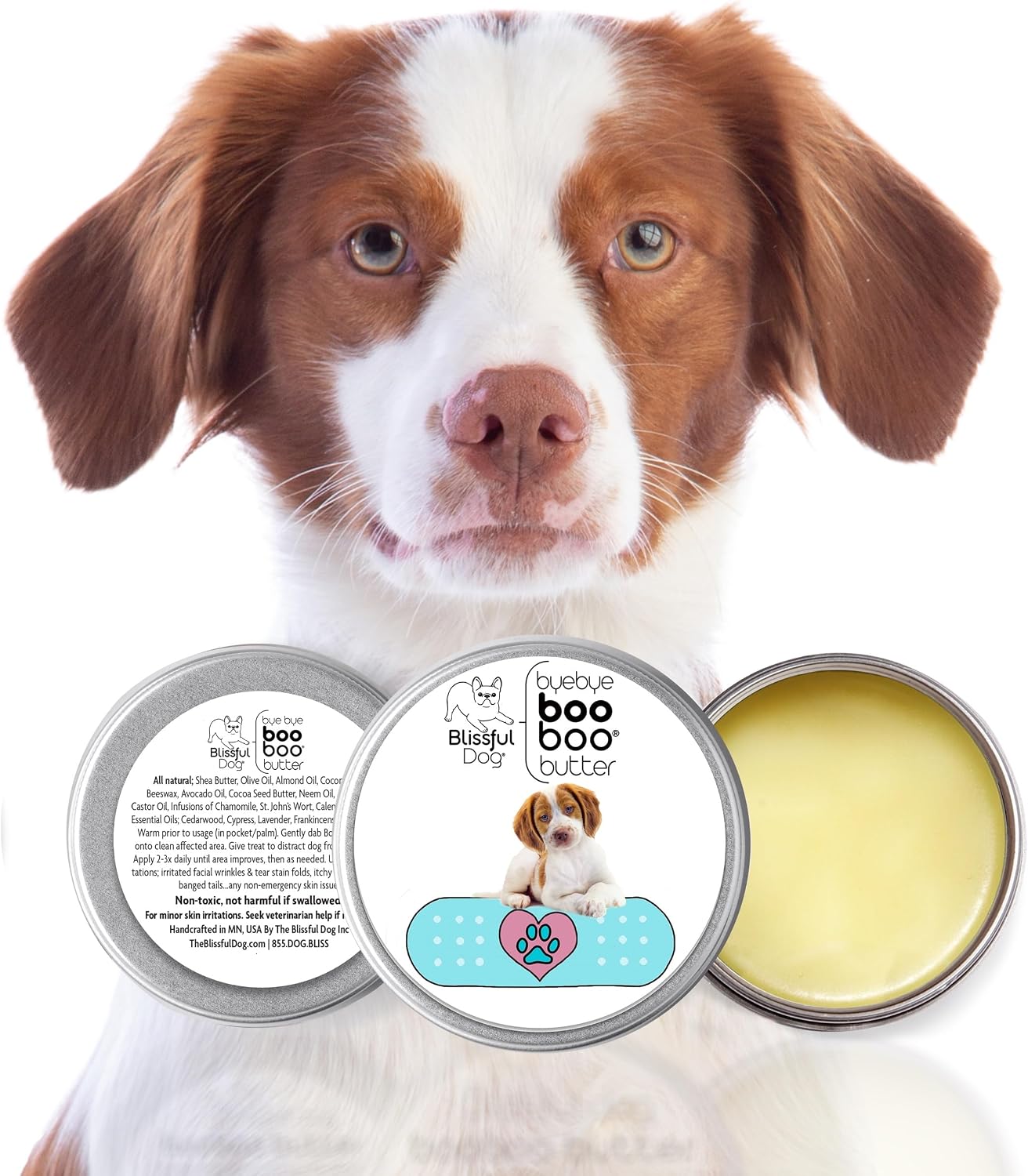 The Blissful Dog Brittany Booboo Butter 28g Tin - görsel 2