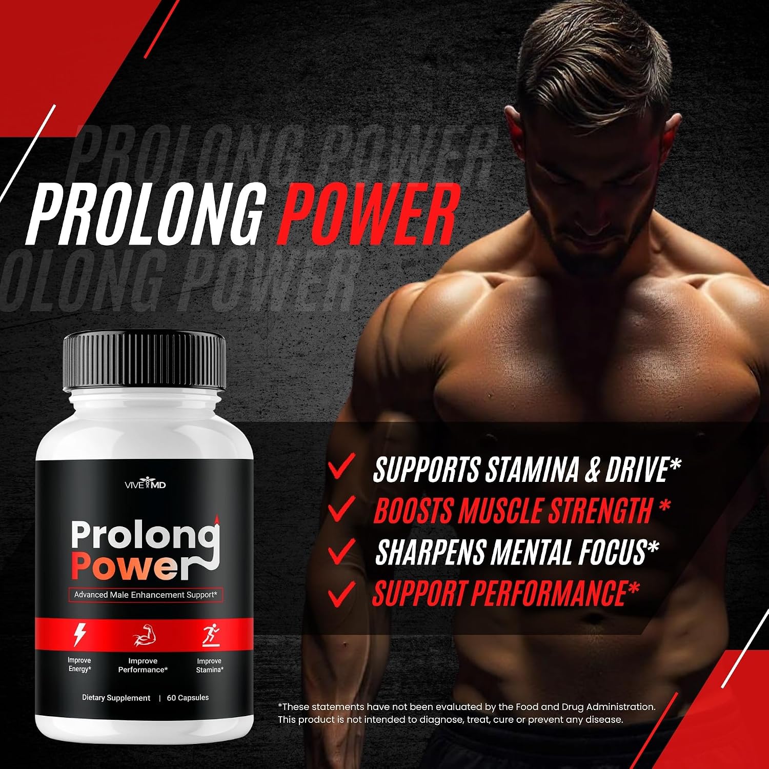 Prolong Power Pills, Prolong Power Supplement Capsules, ProlongPower Capsules, Prolong Power Advanced Formula, Prolong Power All-Natural Support Formula, ProlongPower Pills Reviews (60 Capsules) - görsel 6