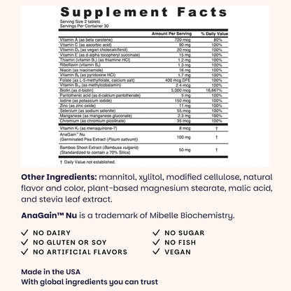 EZ Melts Women's's Multi + Hair Growth – – Antioxidant Vitamins: The formula includes key vitamins that help – Image 2