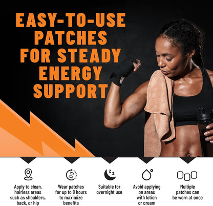 TOLEVITA Vitamin B12 Energy Patches, 36 Pack – Active Aussies: Whether you’re hitting the gym, running a marathon, – Image 5