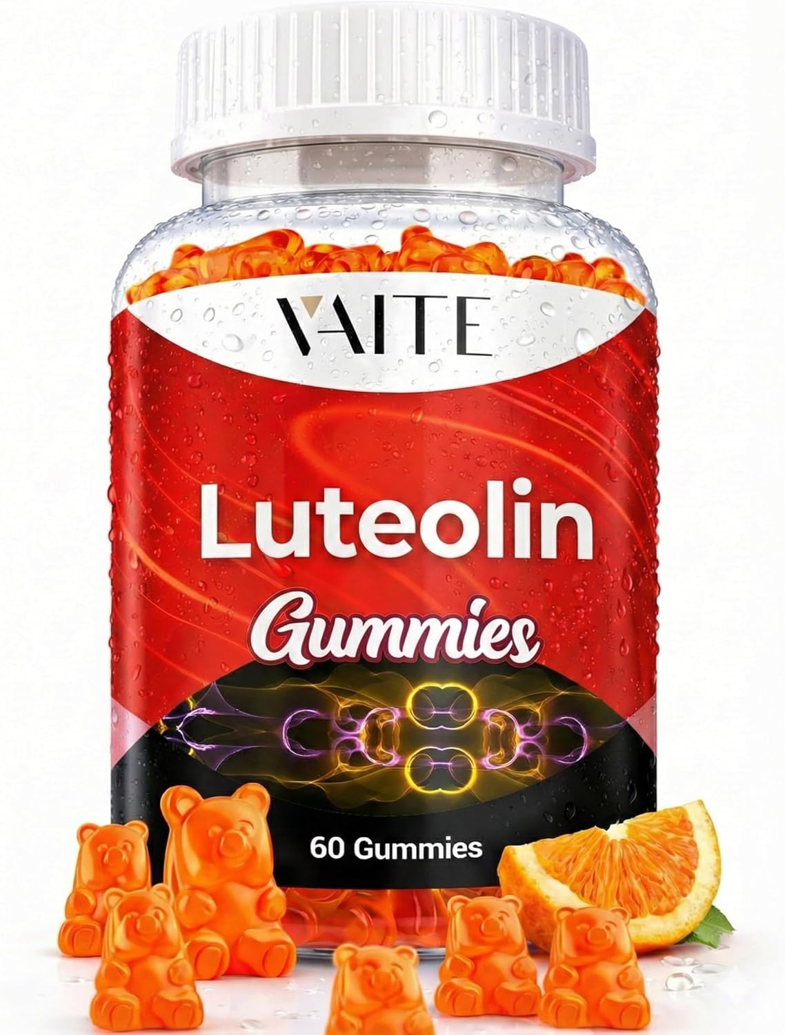 Luteolin 100mg Supplement - Vegan, Non-GM, – Cognitive support: Luteolin helps maintain mental clarity and focus – Image 1