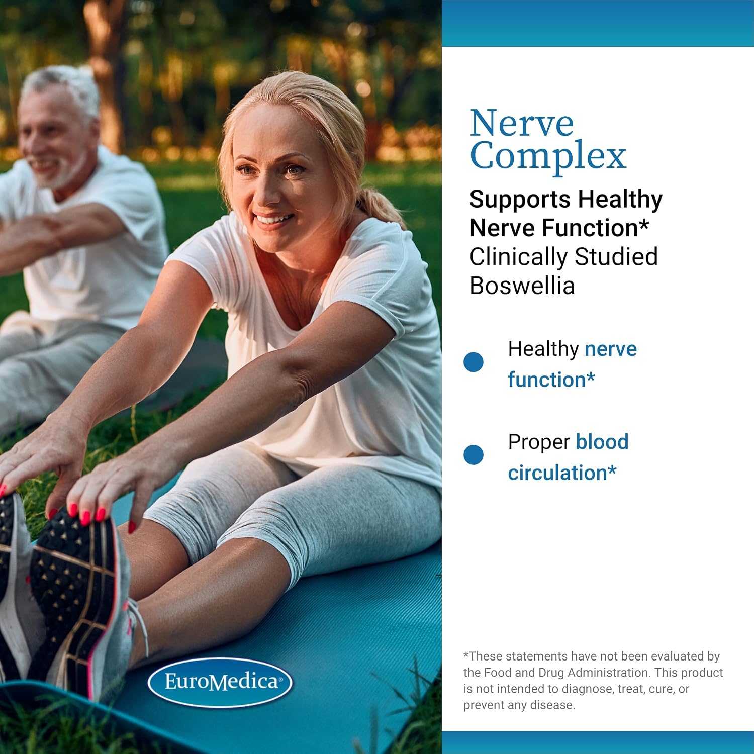 Euromedica Nerve Complex Capsules, 60 Capsules - görsel 3