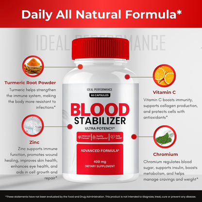 Blood Stabiliser Advanced Blood Formula – May help maintain healthy blood pressure levels already within normal – Image 7