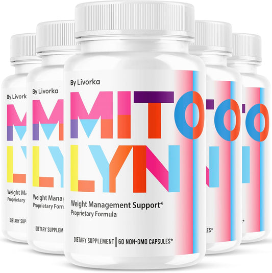 (5 Pack) Mitolyn Pills - Official Mitolyn – Supports overall wellbeing – Provides essential nutrients that – Image 1