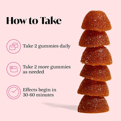 Winged Wellbeing Teen Queen Multivitamin Gummies for Teen Girls – Mood & Hormonal Support – 60 Gummies