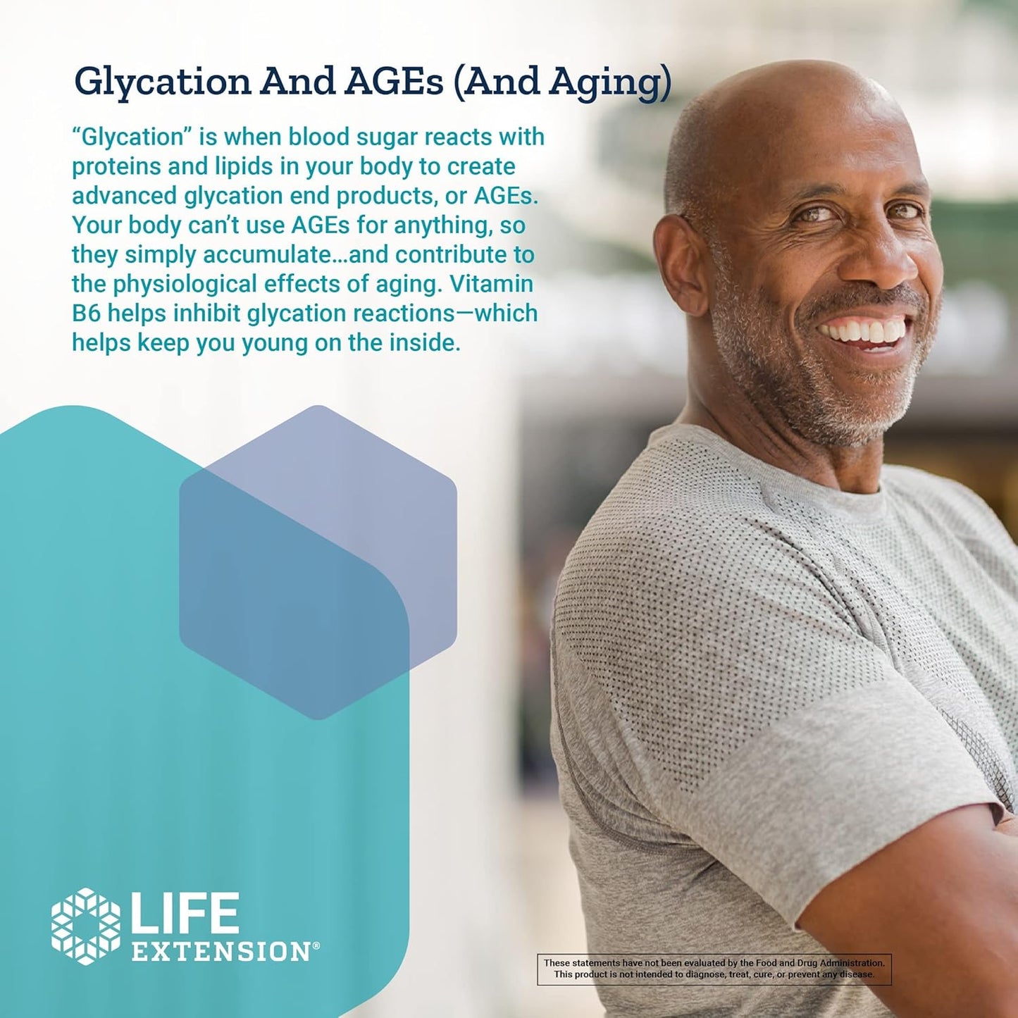 Life Extension Pyridoxal 5'-Phosphate (P5P) - Vitamin B6 100 mg, 60 Vegetarian Capsules - görsel 6