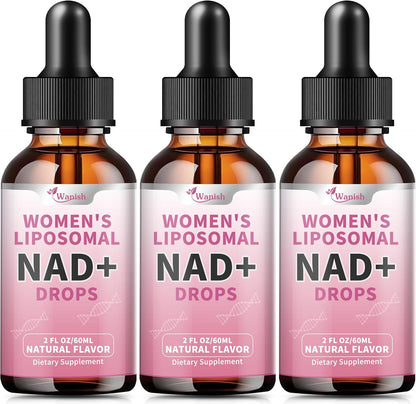 Wanish Liposomal NAD Liquid Supplement – – Enhance metabolic efficiency: NAD+ helps optimize your body's energy – Image 9