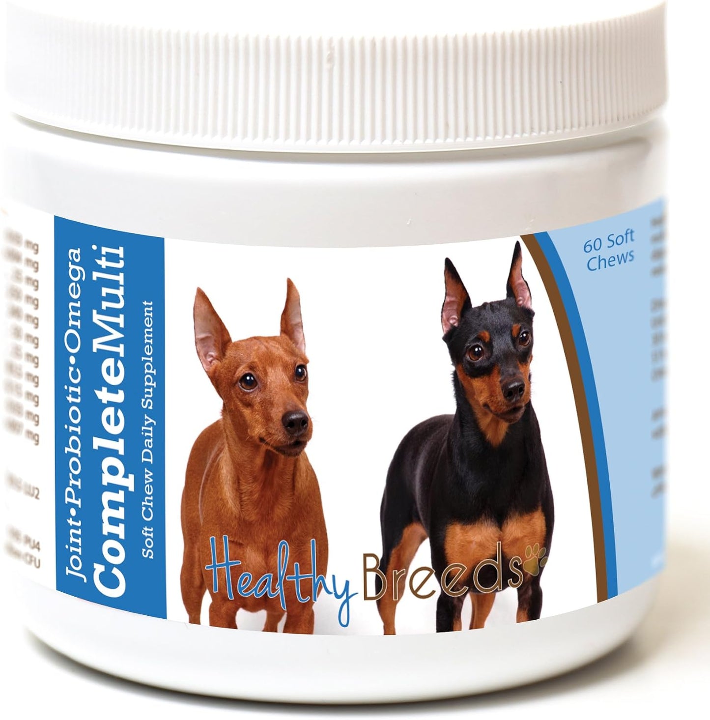 Healthy Breeds Miniature Pinscher All in One Multivitamin Soft Chew 60 Count - görsel 1
