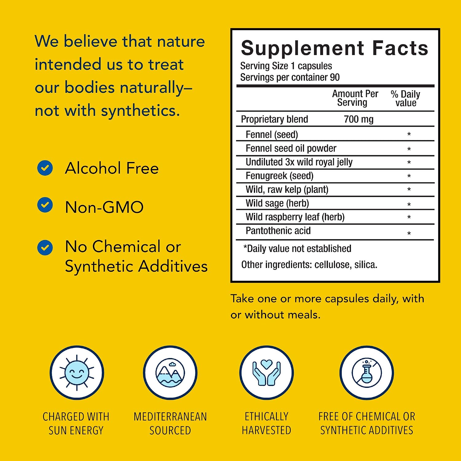 NORTH AMERICAN HERB & SPICE ActiFEM - 90 Capsules - Supports Hormonal Balance for Women - görsel 4