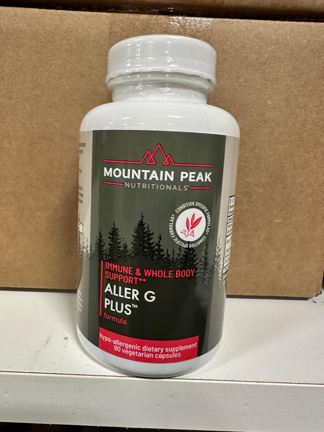 Mountain Peak Nutritionals Aller G Plus - Sinus & Respiratory Support - 90 Vegetarian Capsules - görsel 7