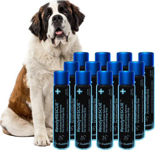 Activated Charcoal Microspheres for Dogs and Cats - Veterinary-Grade Pet First Aid Essential - Fast-Acting Emergency Poison – Image 1
