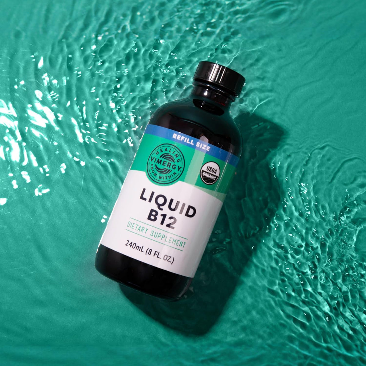 Vimergy Liquid B12 – Fast-Absorbing Organic – No sugar, artificial colors, flavours, or preservatives – Image 6