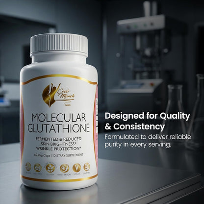 Cocó March N.M.D Molecular Glutathione Supplement – 500 mg Potent Antioxidant for Immune Support, Health & Beauty, Low – Image 4